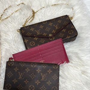 Authentic Louis Vuitton Pochette Felicie
